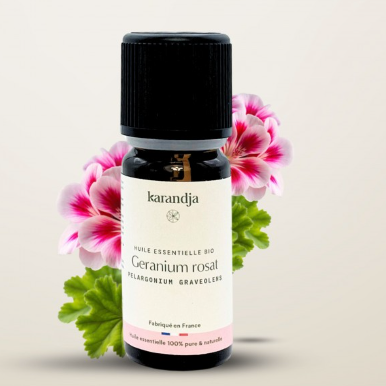 Géranium rosat BIO (Huile essentielle)