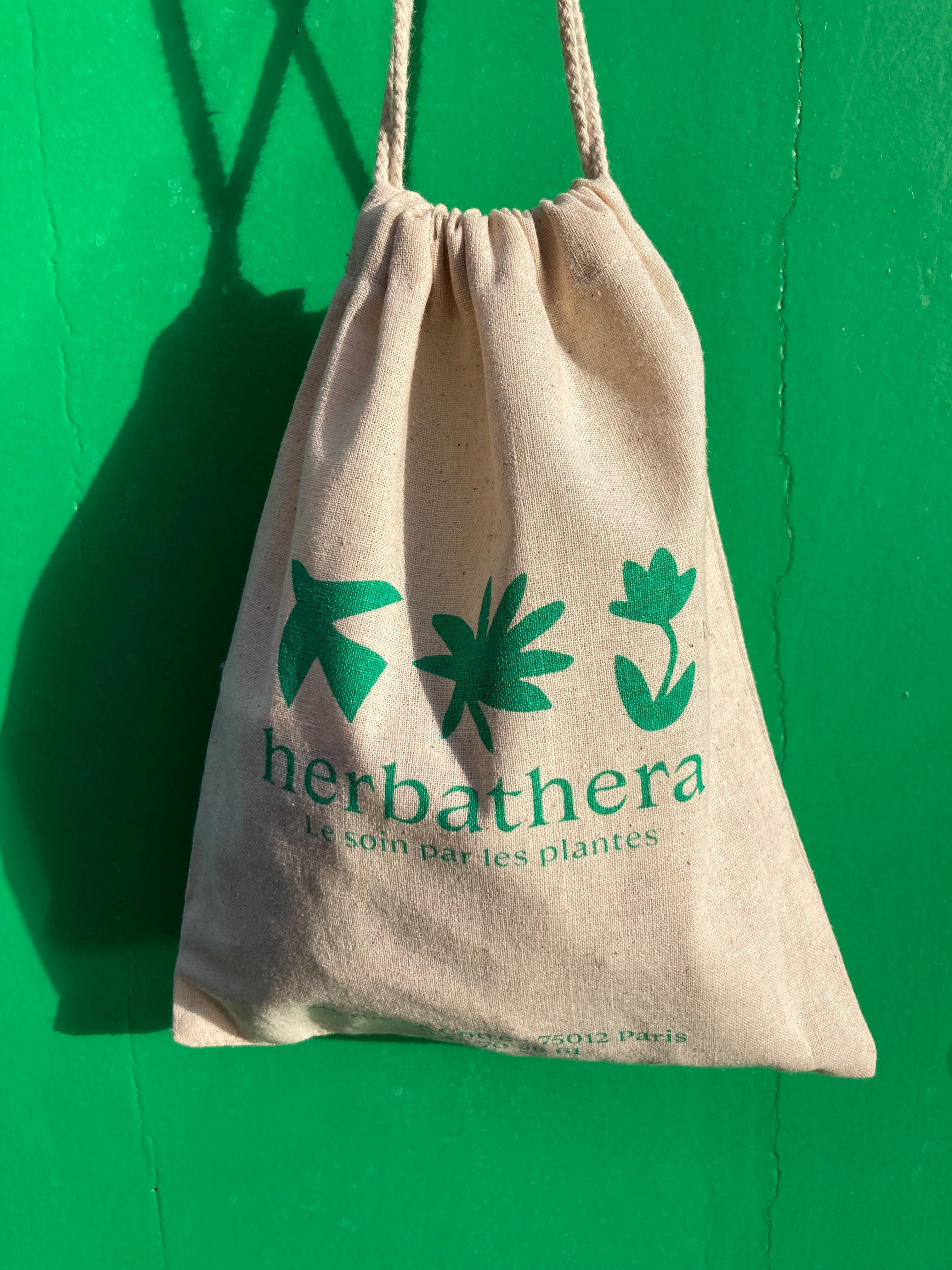 Pochette Herbathera en coton BIO